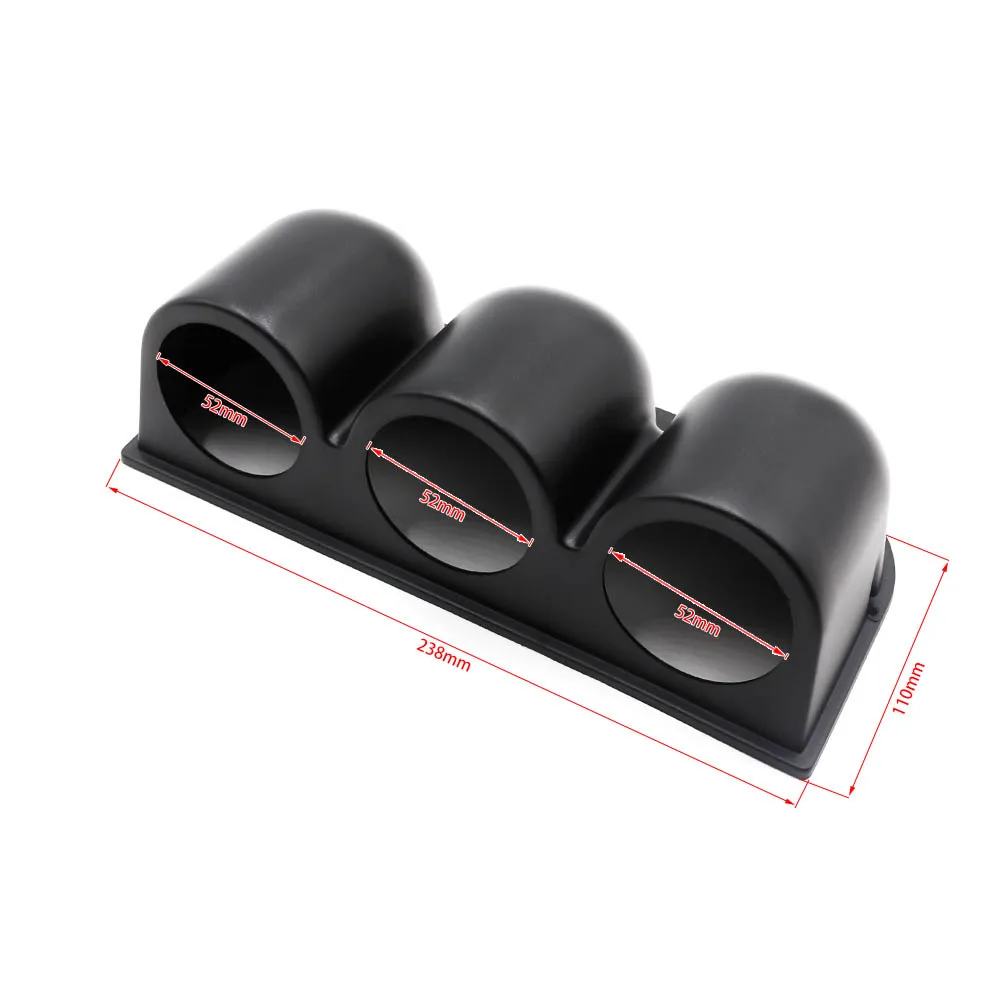 Nieuwe 12 V 52mm 7 Kleuren Auto Boost Watertemperatuur Olietemperatuur Olie Druk Lucht brandstofverhouding Voltmeter EGT toerenteller RPM Gauge