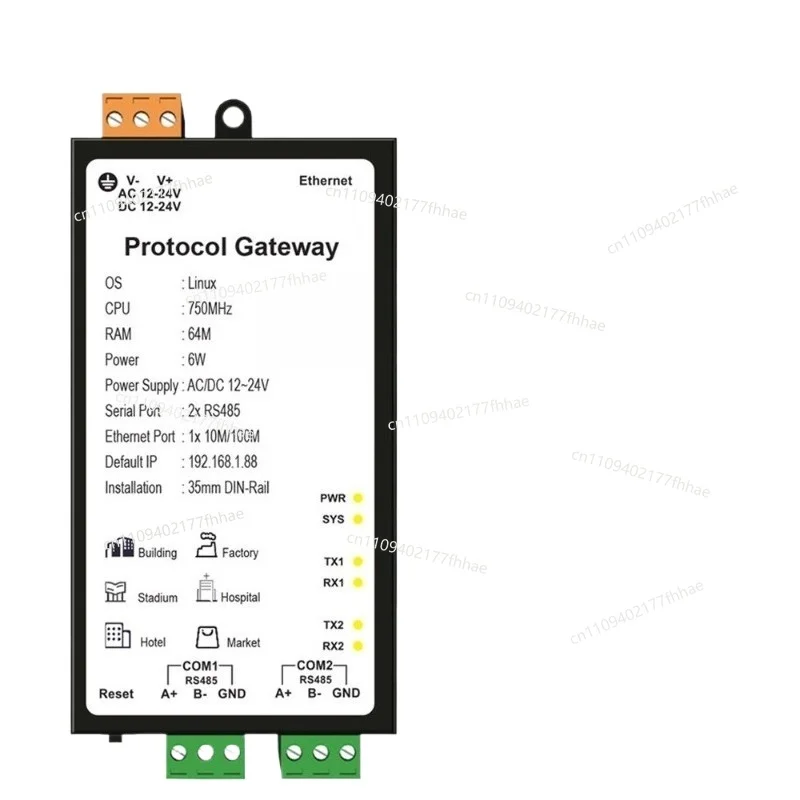 The Gateway MOD1002-Lite Supports The Acquisition of BACnet, and The Modbus Can Be Converted To ModbusTCP/RTU