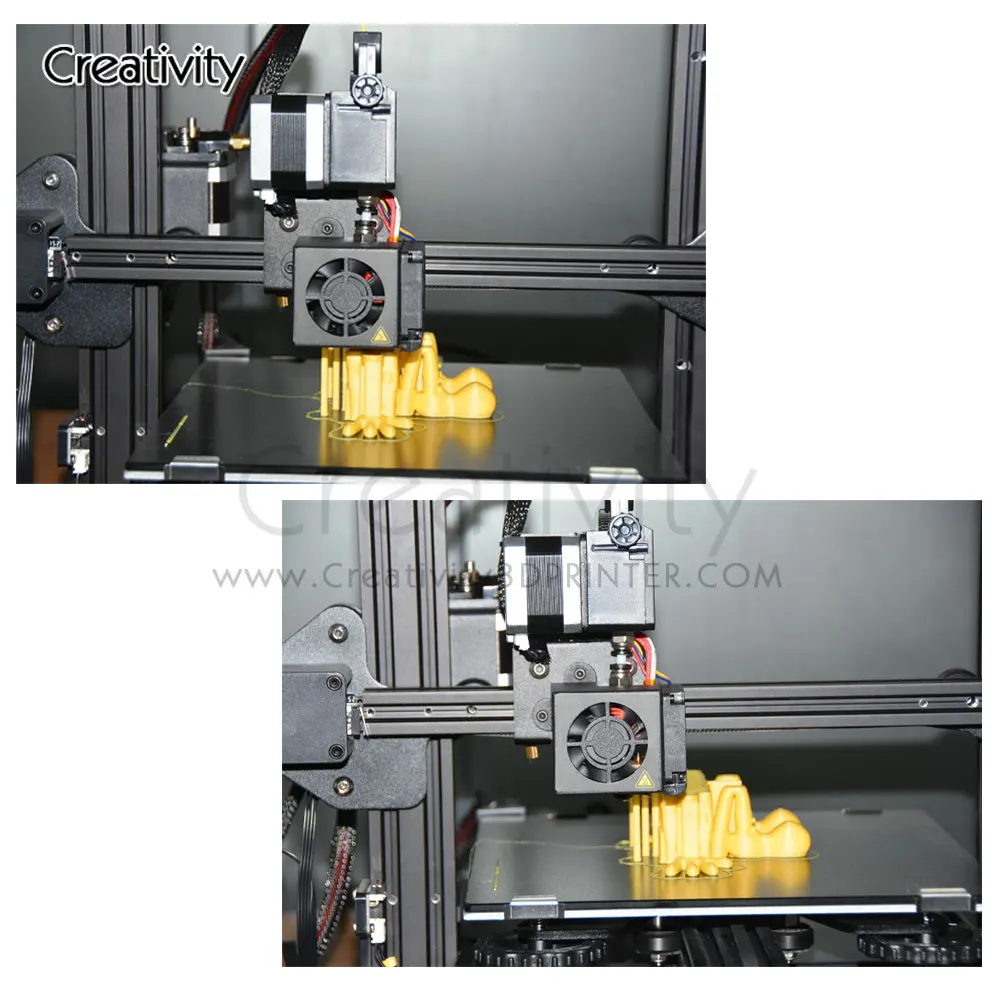 3D Bagian Printer Extruder Panas Akhir Nozzle Kit CR-10 / S / S4 Ender-3 Nozzle untuk CR-10 / S CR10-S4 CR10 / S5 3d Printer