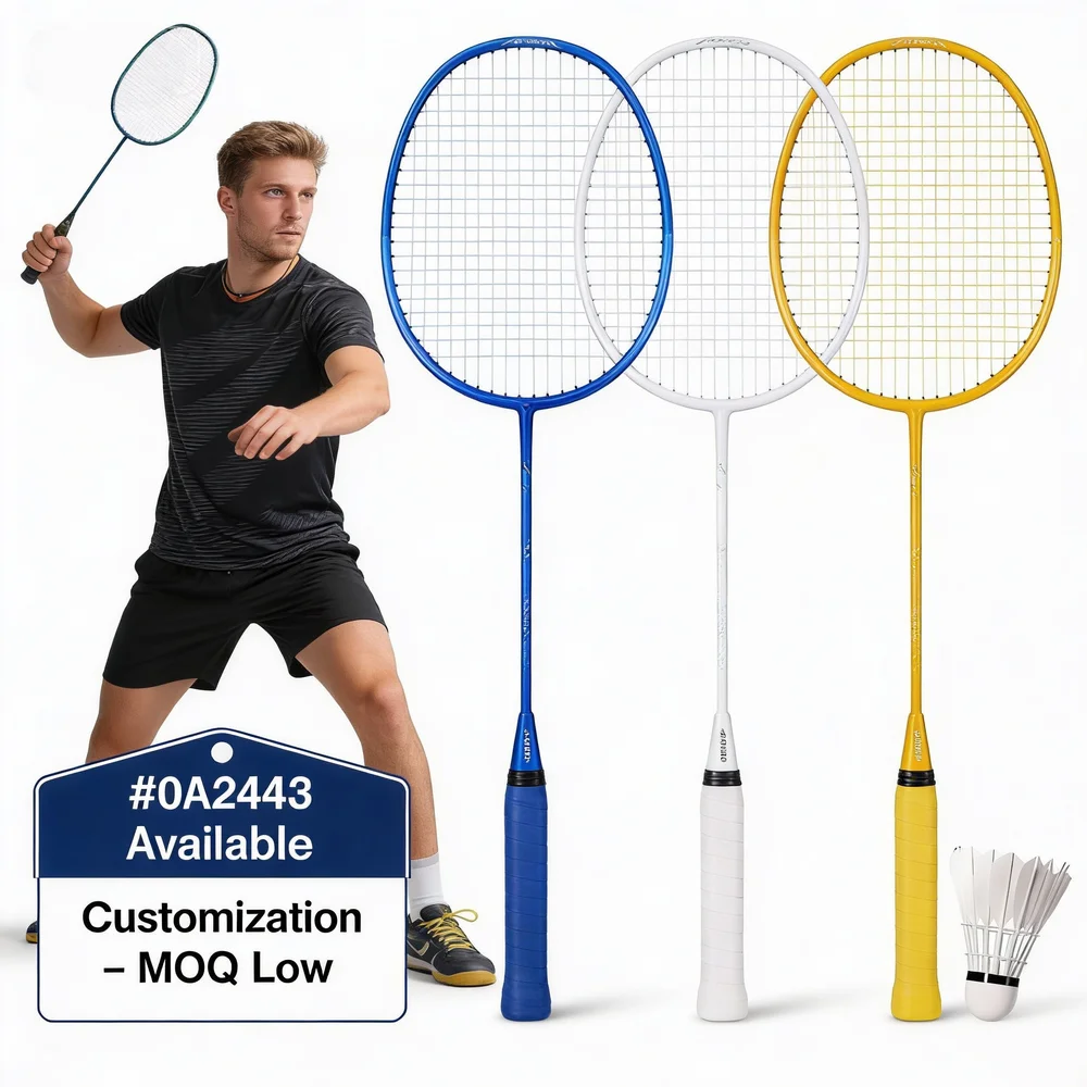 

Professional Ultra Light Badminton Racket High Elasticity Carbon Fiber Durable Offensive Racquet for Adult Student Training