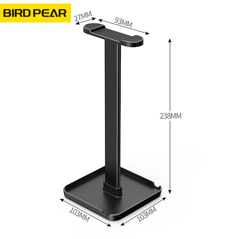 Stojak na słuchawki uchwyt wsparcie dla stojaków zestaw słuchawkowy dla graczy podstawka biurowa z tworzywa sztucznego ABS zestaw słuchawkowy Bluetooth wieszak na komputer do gier akcesoria