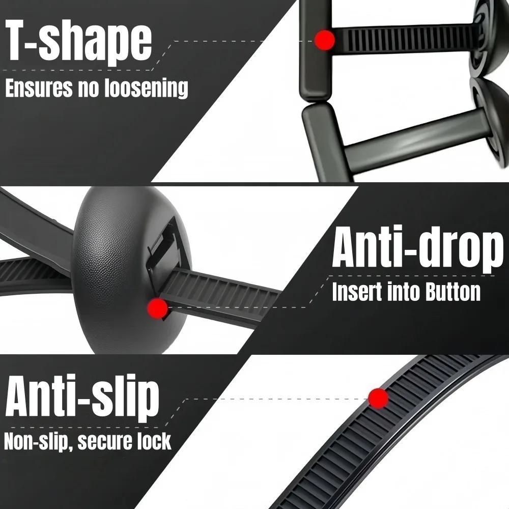10-100 مجموعة النايلون العالمي رباط للكابل مشبك الثقيلة الذاتي قفل البريدي العلاقات مع دبوس وزر سيارة تحديد رباط للكابل السحابات