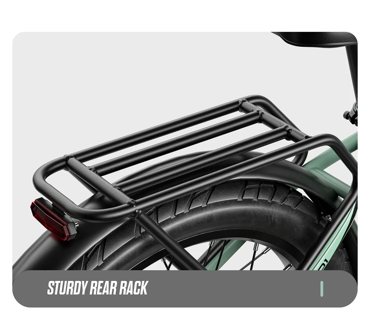 JOOBIKE JOO1 Elektrofahrrad für Erwachsene, Herren E-Mountainbike, 48V17.5AH Akku, 26 Zoll Reifen, All-Terrain E-Bike – Detail 11