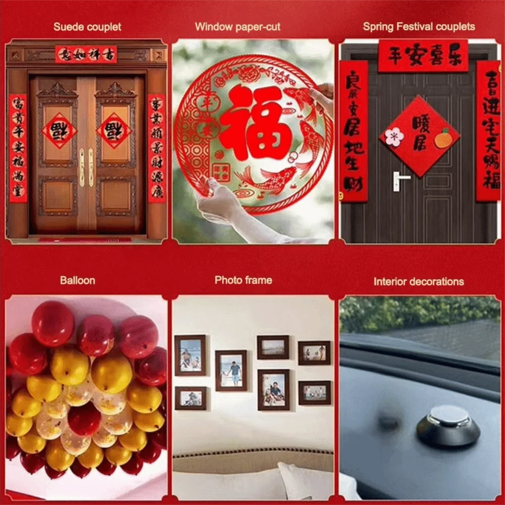 4/5Pcs Removable Ultra-strong Double-sided Adhesive Waterproof Reusable Clear Nano Tape Grid Adhesive Tapes