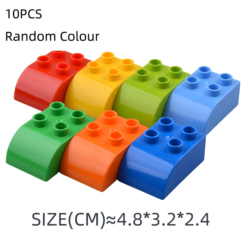 Big Building Blocks Basic Accessories Special-shaped Parts Assembly Compatible Large Bricks Children Educational Toys