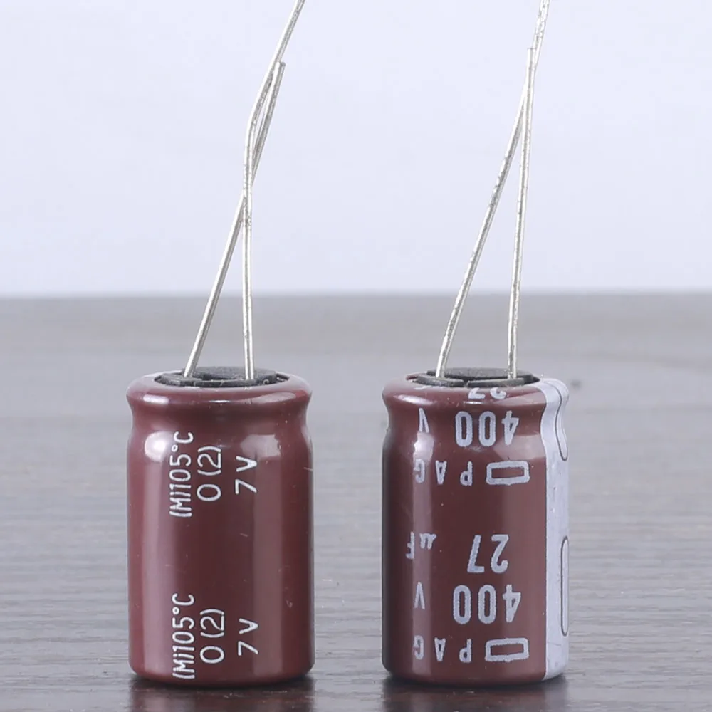 4pcs NCC Nippon Chemi-Con PAG 27mfd 400v 27uf electrolytic Capacitor 105C