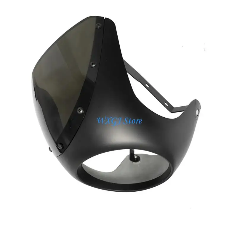 37JE Windshield Fairing Motorbike Part Easy Installation Motorcycle Wind Deflector