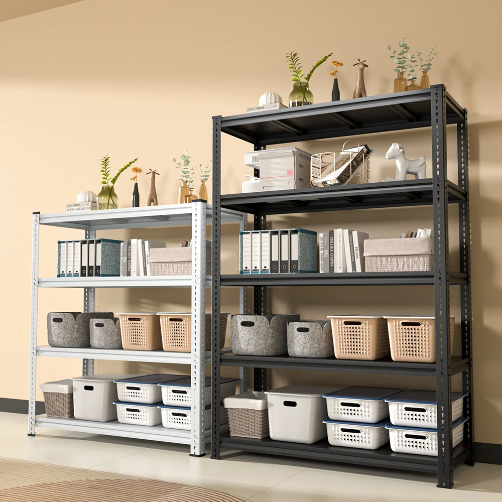 scaffalatura-a-4-ripiani-senza-bulloni-per-casa-ufficio-scuola-ristorante-e-garage