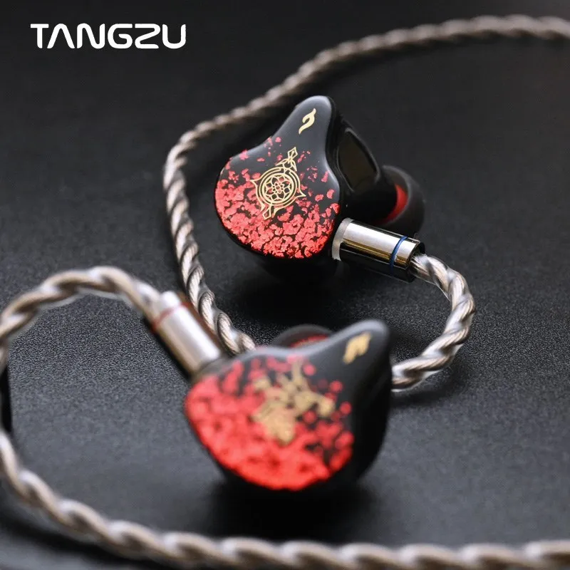 TANGZU Nezha Latest Flagship-level IEMs 6BA + 1PZT Multi-Driver In-Ear Monitor Hybrid Driver Wired Earphones |3.5mm+4.4mm Cable