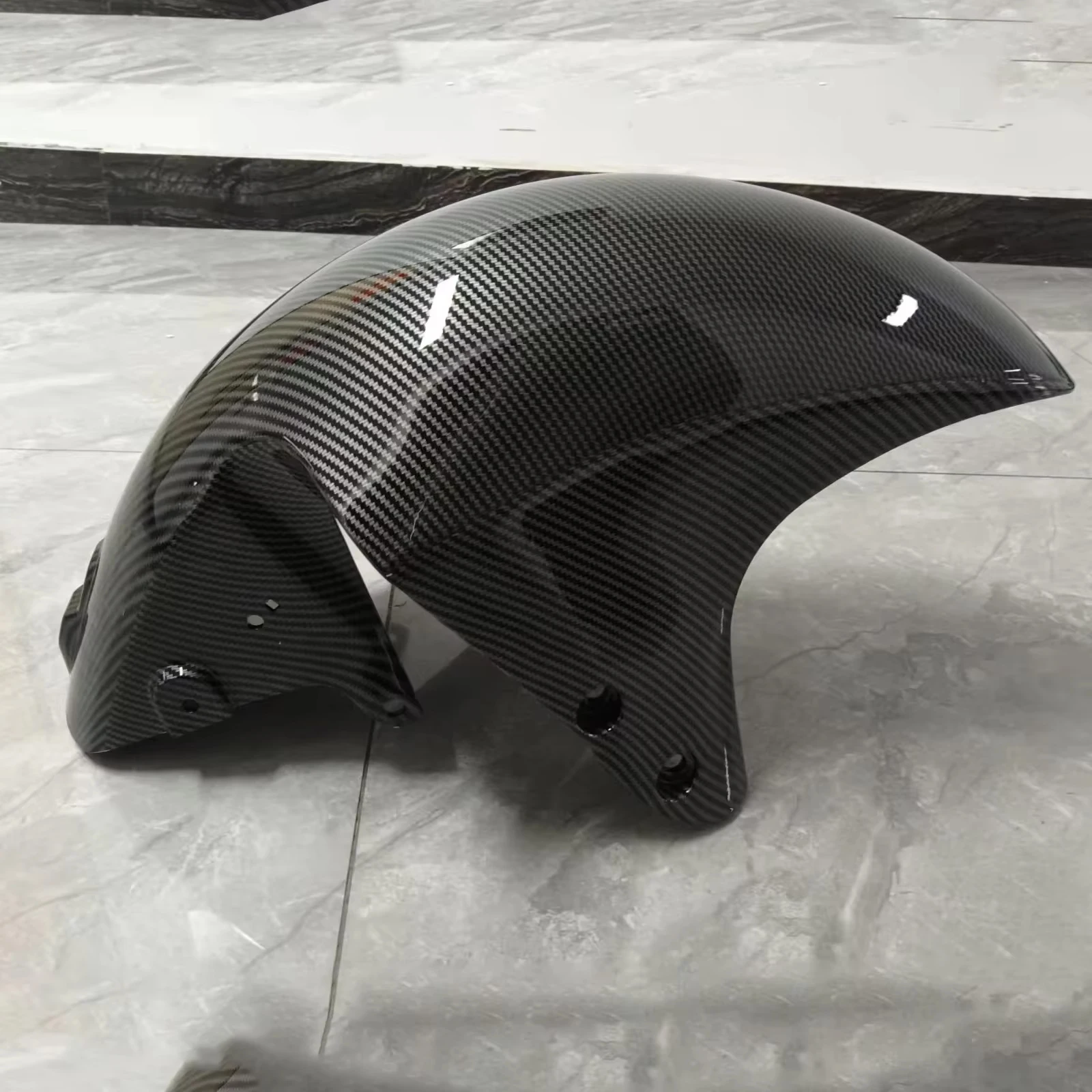 

For Suzuki Hayabusa GSX1300R 2008-2020 Motorcycle Accessories Front Mudguard ABS Carbon Fiber front fender Splash Guard Fairing
