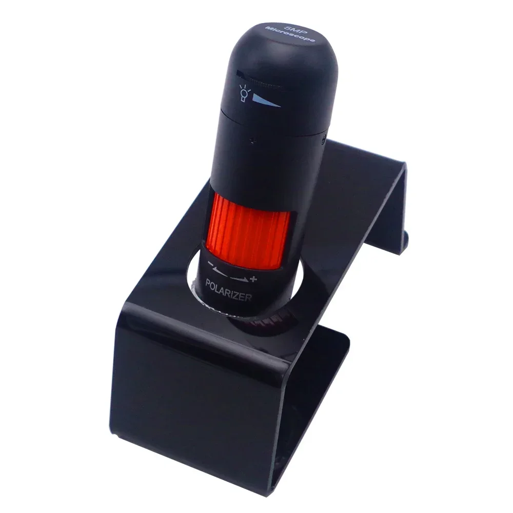 Polarizer USB Type Microscope Dermatoscope Trichoscope with Replaceable Nozzles