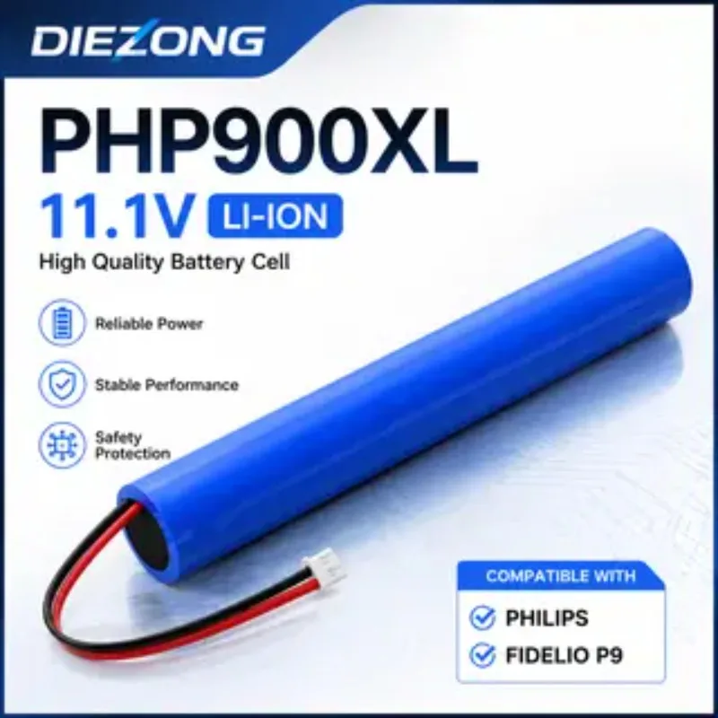 

11.1V 3.4AH 3400mAh Large Capacity for LI-ION PHILIPS FIDELIO P9 Bluetooth Speaker Battery PHP900XL Rechargeable Lithium Battery