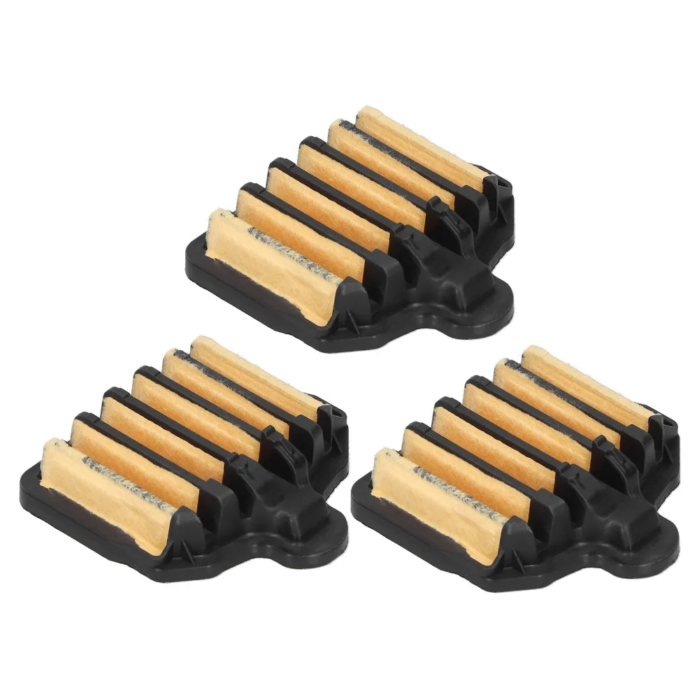 3PCS Beige Air Filter Replacement Compact Easy to Install Pleated Air Filter ABS for Poulan Pro 575296301 PP5020AV PP4818AV W47