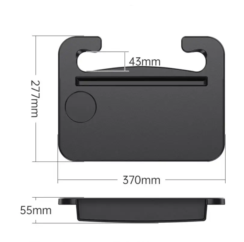 Car Steering Wheel Tray with Drawer for Food Tray Laptop Table