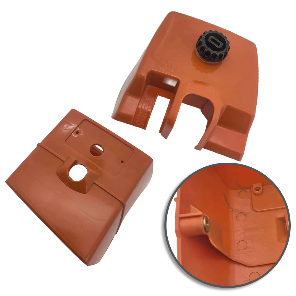 OEM Style Top Cylinder Cover and Air Filter Cover for For 046 MS460 Chainsaw Part Numbers 11280801616 and 11281401001