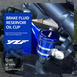 For Yamaha YZF R1 R6 R3 R25 600R 750R 1000R FZ1 FZ6 FZ6R FJR1300 Motorcycle Aluminum Brake Clutch Tank Fluid Reservoir Oil Cup