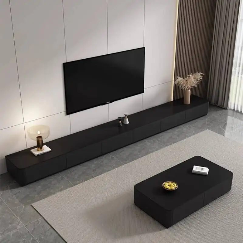 

Designer Nordic TV Cabinet Modern Simple Light Luxury Living Room Tv Stands Solid Wood Salon Organizer Archivadores Furniture