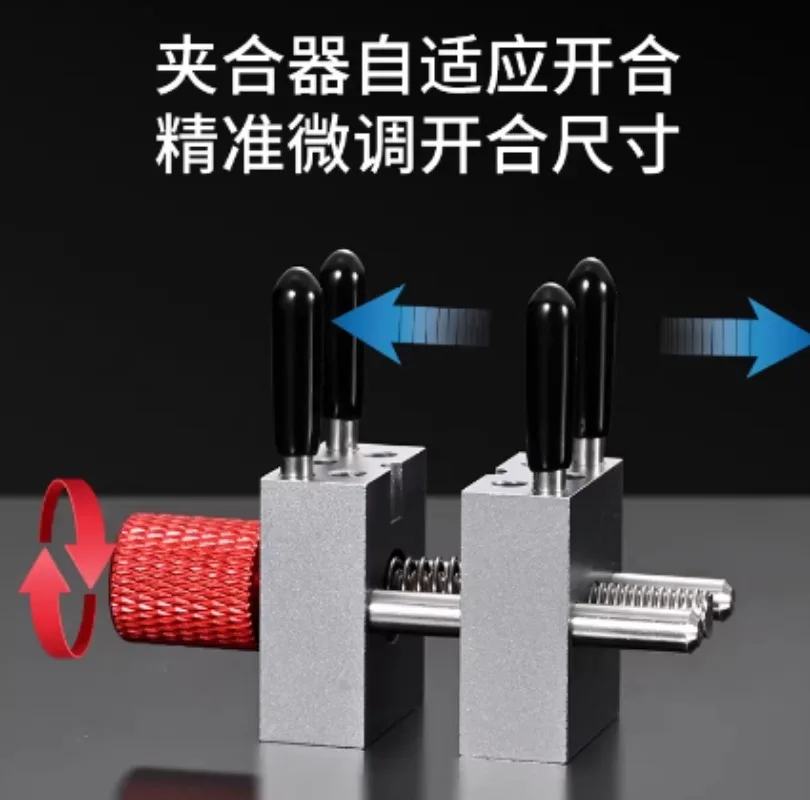 MS083 Model Making Clamping Tool – High Precision 360° Split Metal Vise, Aluminum Alloy