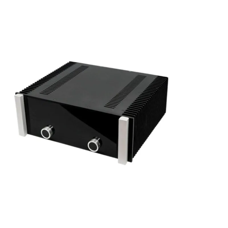 All aluminum alloy radiators on both sides, Figure A power amplifier chassis, rear chassis