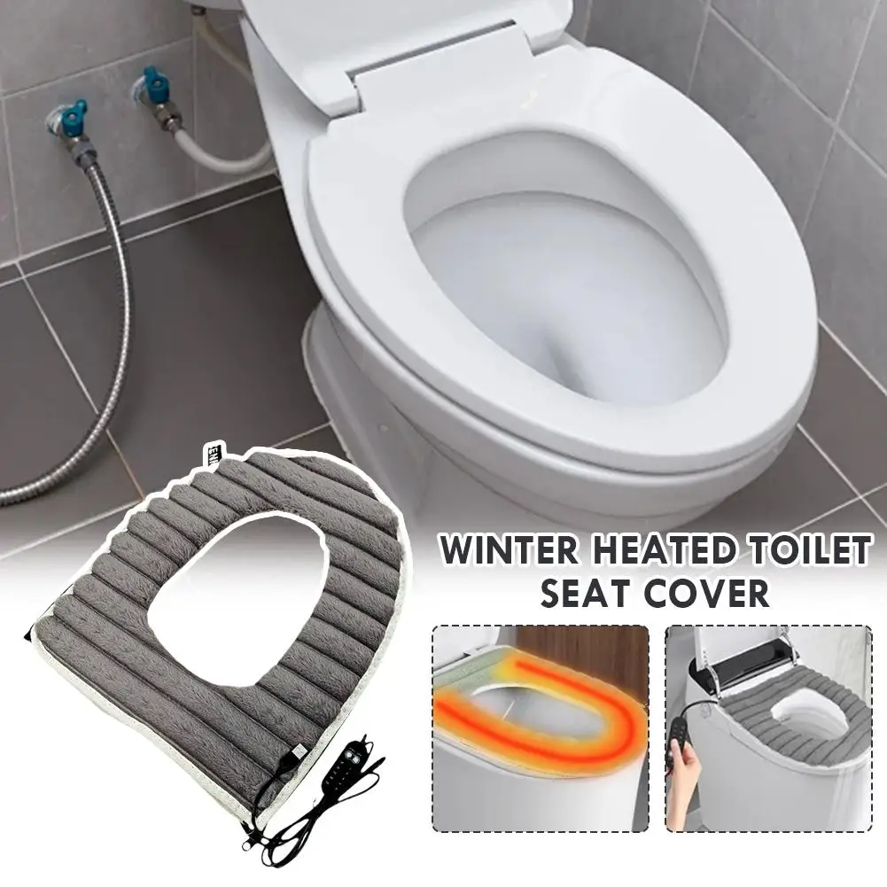 

Toilet Mat Rapid Heating Intelligent Constant Temperature System Removable Washable Toilet Seat Cover Usb Barthroom Supplies