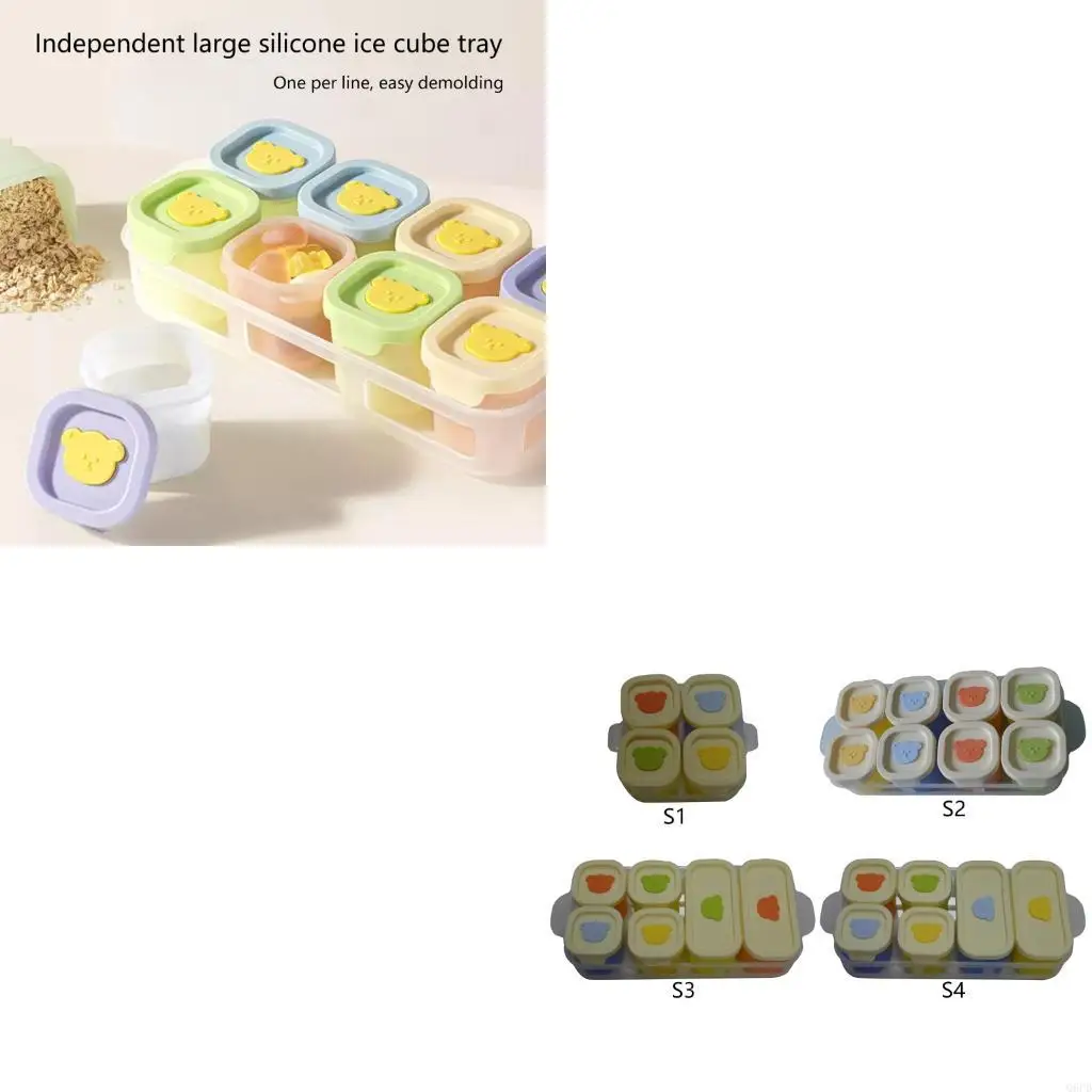 

Контейнеры для хранения детского питания с дизайном замораживателя функции топления пара безопасным