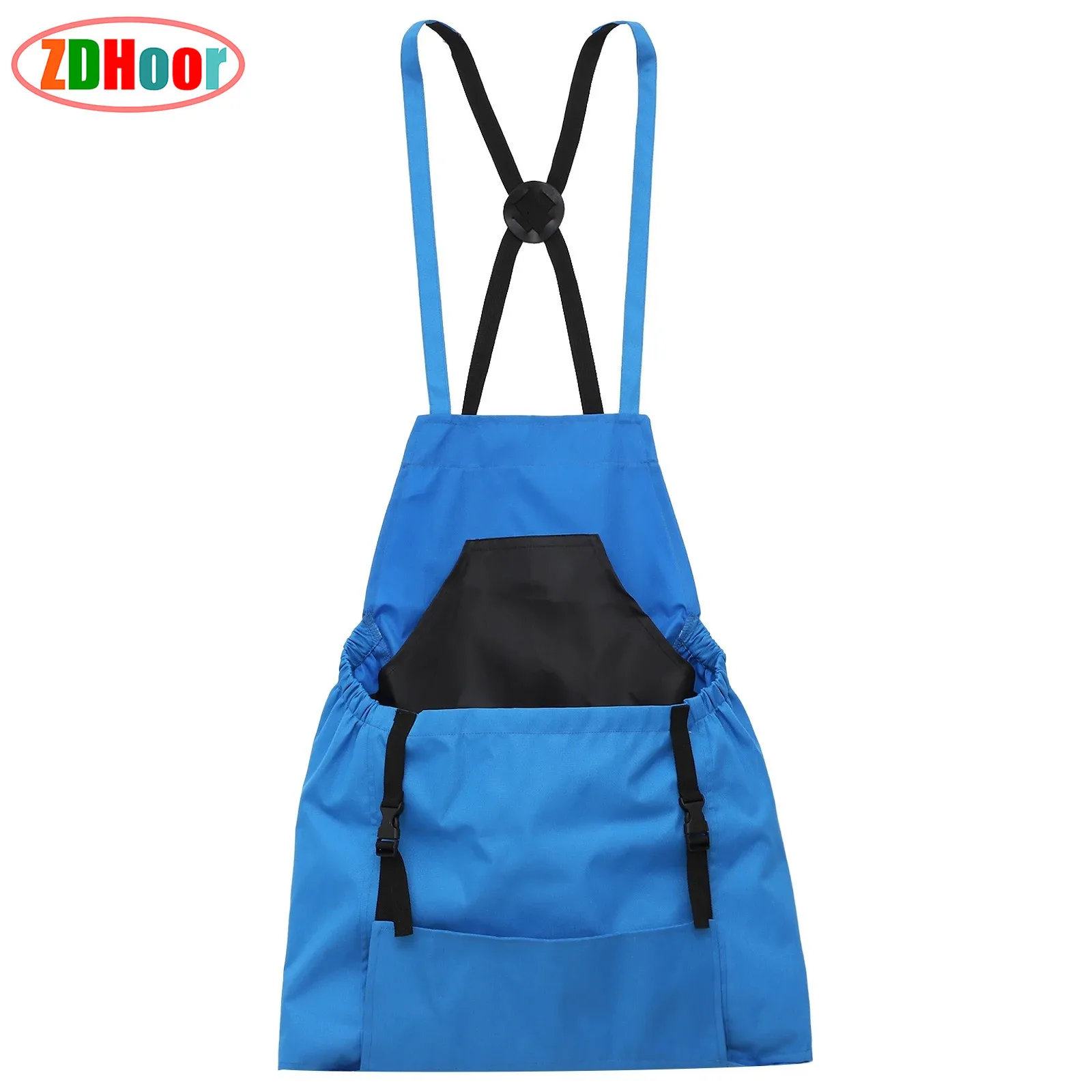 

Water-resistant Apron with Large Pocket Washable Canvas Cotton Gardening Apron Harvesting Pouch Adjustable Buckle