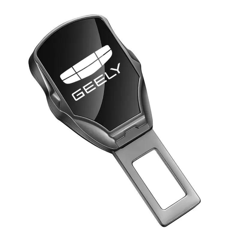 Car Seat Belt Extender Seatbelt Lock Buckle Clip Plug  For Geely Geometry C Coolray GX3 LC Panda Emgrand X7 EC7 Azkarra