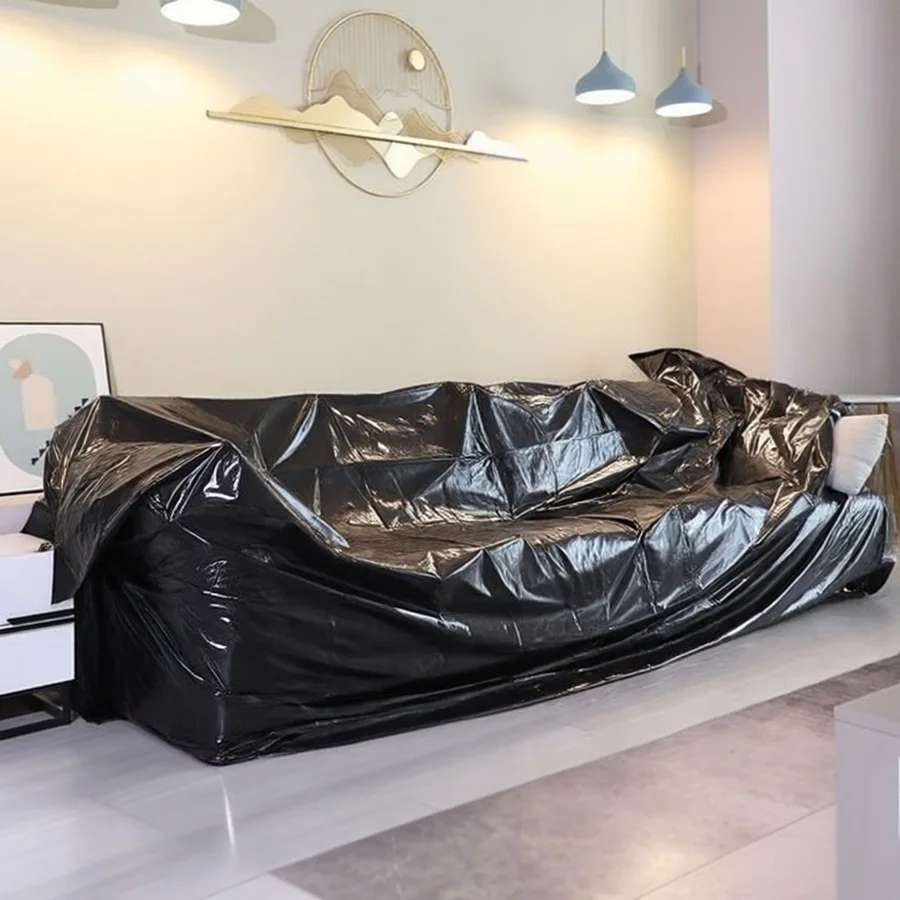 PVC Sofa Cloth Cover Chair Dustproof Flat Sheet Portable Bedsheet Suitable For Furniture Waterproof Dustproof Mat Moisture-proof