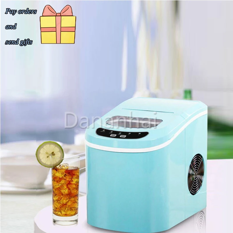 Commercial Ice Maker With a Capacity Of Approximately 15kg/24 Hours, Bullet Shaped Ice Maker Suitable For Coffee And Milk Tea