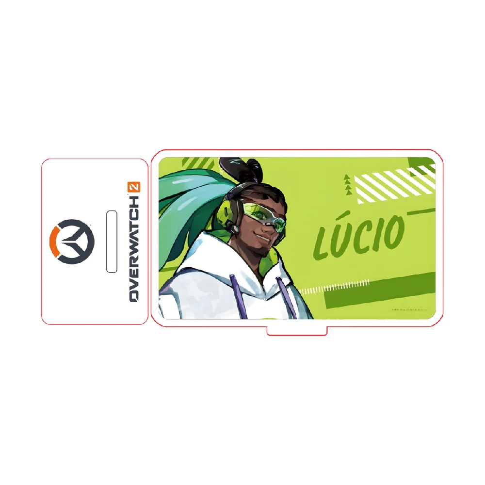 Overwatch Anime Game Acrylic Stand Action Fingure Cartoon Kawaii Table Display Standing Toys for Kids Figurine Model Accessories view 5