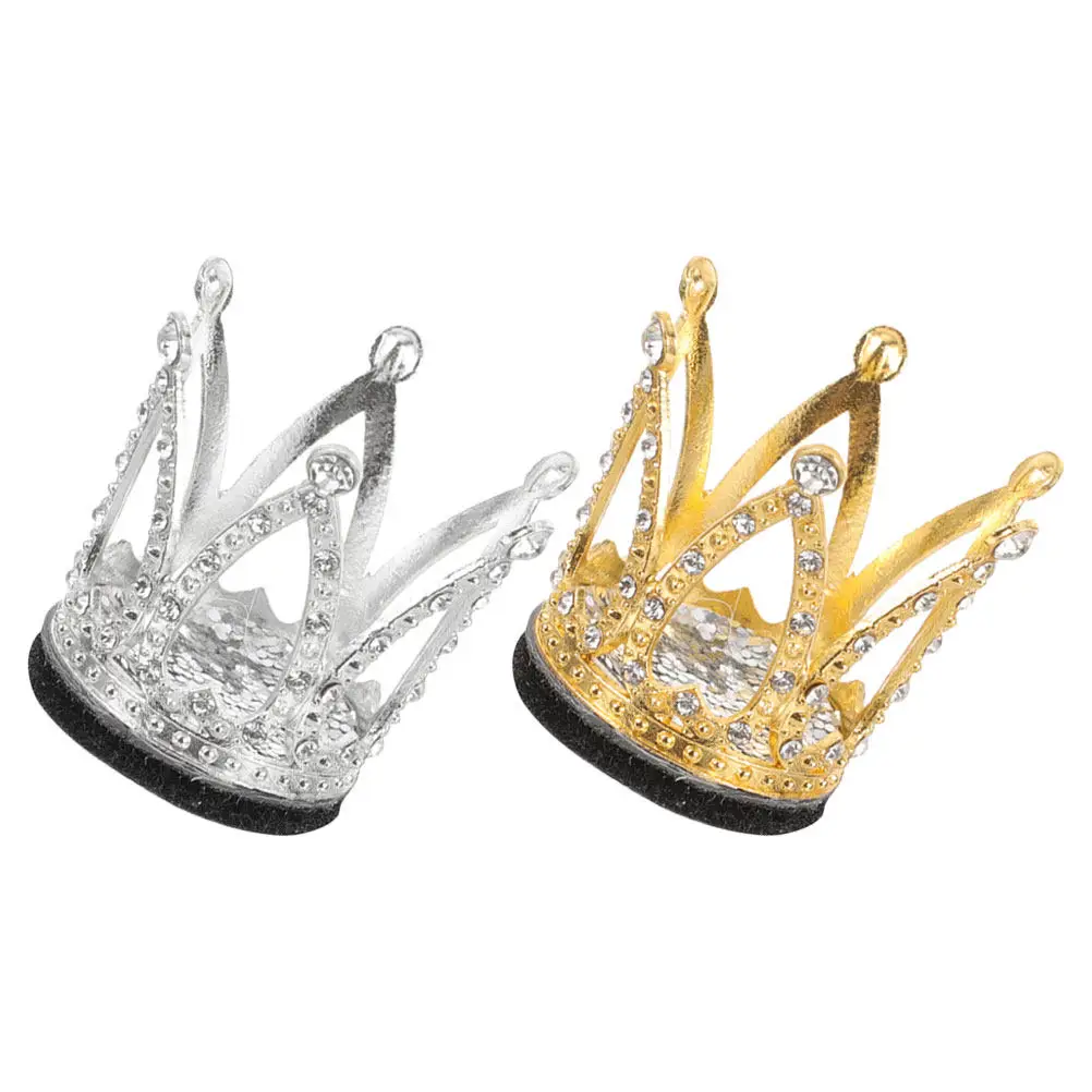 

2Pcs Rhinestone Decoration Metal Ornament Motorcycle Bicycle Ski Accessories Stylish Charming