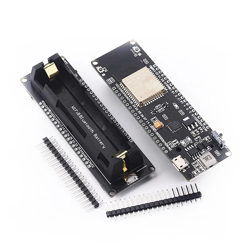 Snvi ESP32 ESP-32S Drahtloses WiFi- & Bluetooth-Entwicklungsboard mit 18650-Batteriehalter ESP8266 ESP-WROOM-02 – Detail 3
