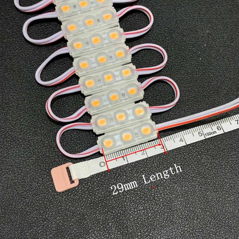 20 stücke Mini Modul 2835 SMD 12 V Wasserdicht 1,2 W Modul LED Kunststoff Moudle Werbung Licht Auto motorrad hintergrundbeleuchtung