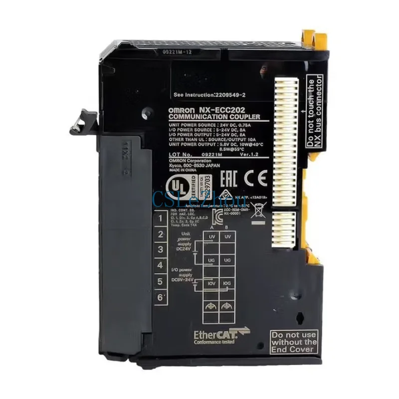 Authentic OMRON NX Series Analog Output Unit DA2203 DA2205 DA2603 DA2605 DA3203 DA3205 DA3603 DA3605 4CH IP20 DIN Rail