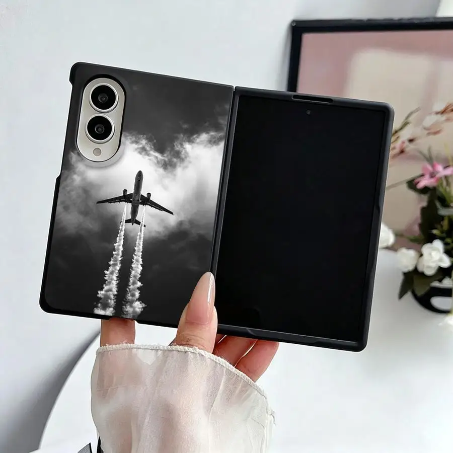 Aircraft Luxury Phone Cover Case for Samsung Galaxy ZFold Wide ZFold8 Z Fold8 Wide Z Fold 8