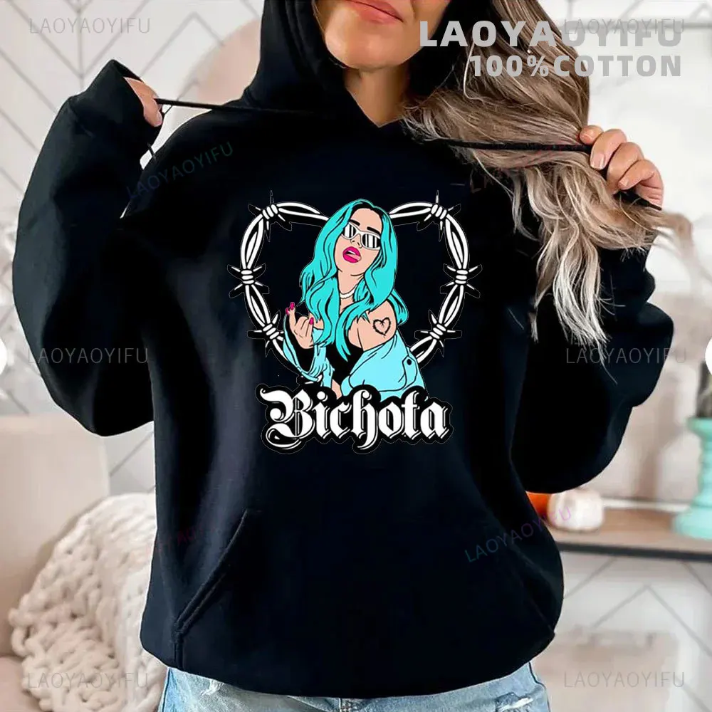 

Karol G Mana Sera Bonito Fashion Printing Sweatshirt Vintage Casual Music Hooded Manana Sera Bonito Shirt Cute Hoodie Y2k Hoodie