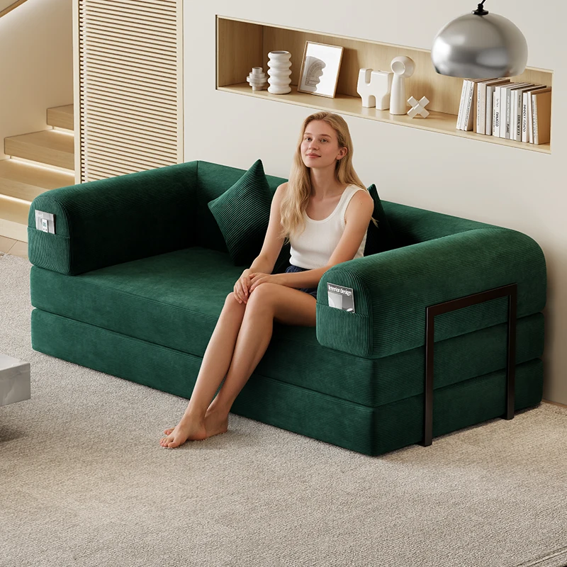 Vacuum Packing Compression Modular Foam Teddy Sofa Bed Compression USA Drop Shipping Fastest Delivery Compression Sofa