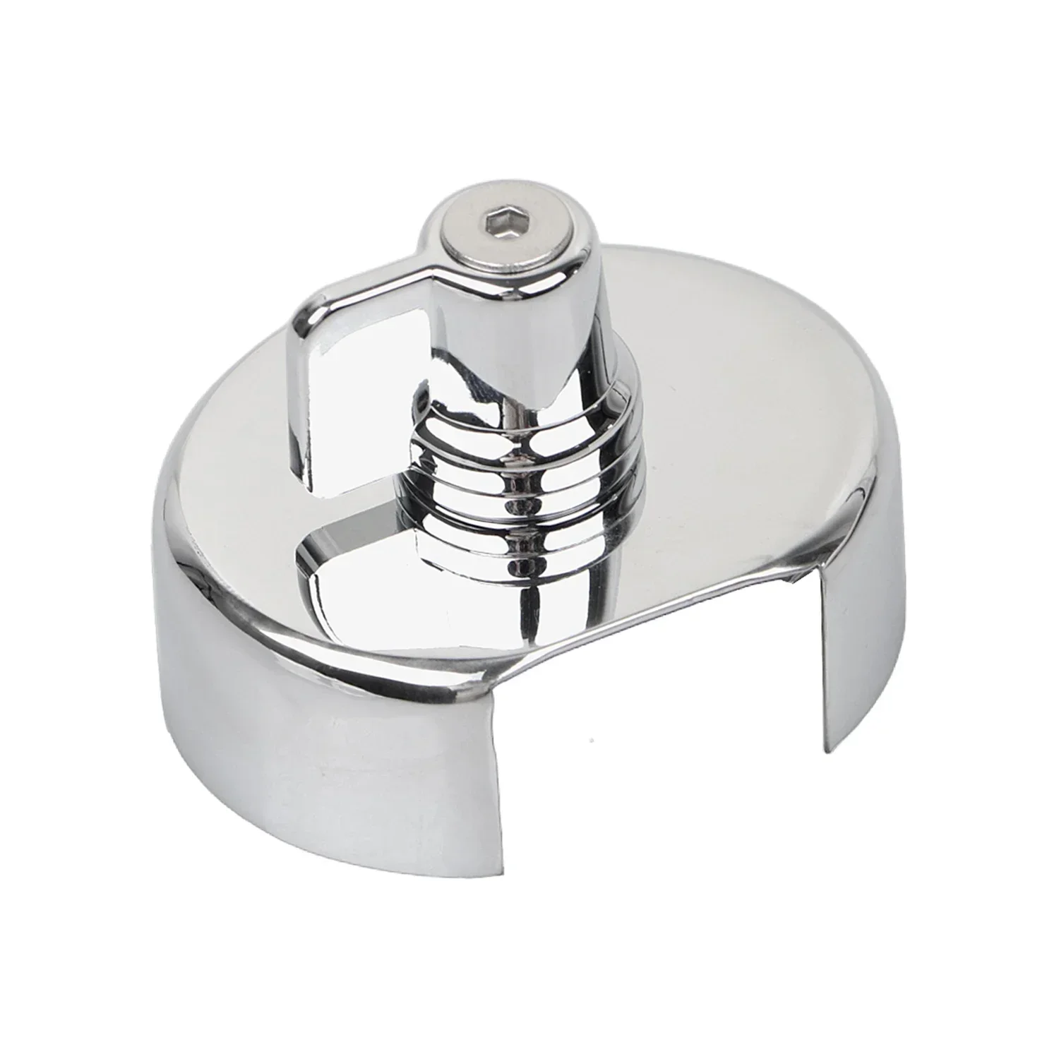 Chrome For Honda Shadow Spirit ACE Aero Sabre VT750 VT1100 VTX1300 Motorcycle Fuel Shut Off Knob & Valve Plate Cover Kit