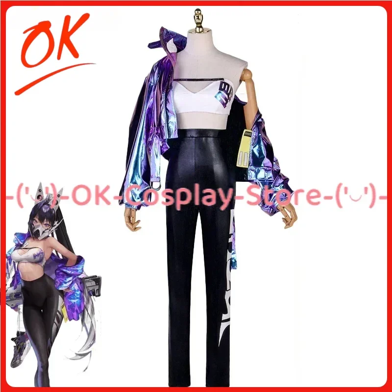 

[Customized] Sen Cosplay Costume NIKKE The Goddess of Victory Cosplay Suit Women Coat Top Pants Halloween Carnival Uniform