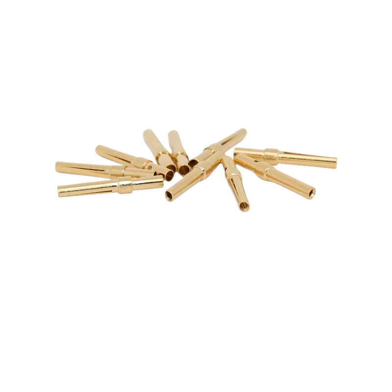 Terminal Block D-SUB Male/Female Pins 0.76mm Crimped 1.0mm Soldered Male/Female Terminal Blocks with Gold Plated Solid Pins