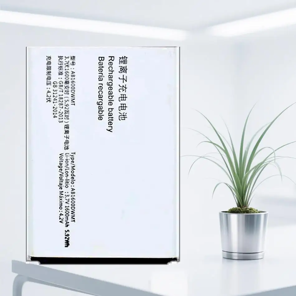

Износостойкий аккумулятор для мобильного телефона Philips Xenium S309 CTS309 AB1600DWMT AB1600DWML высокого качества 1600 мАч