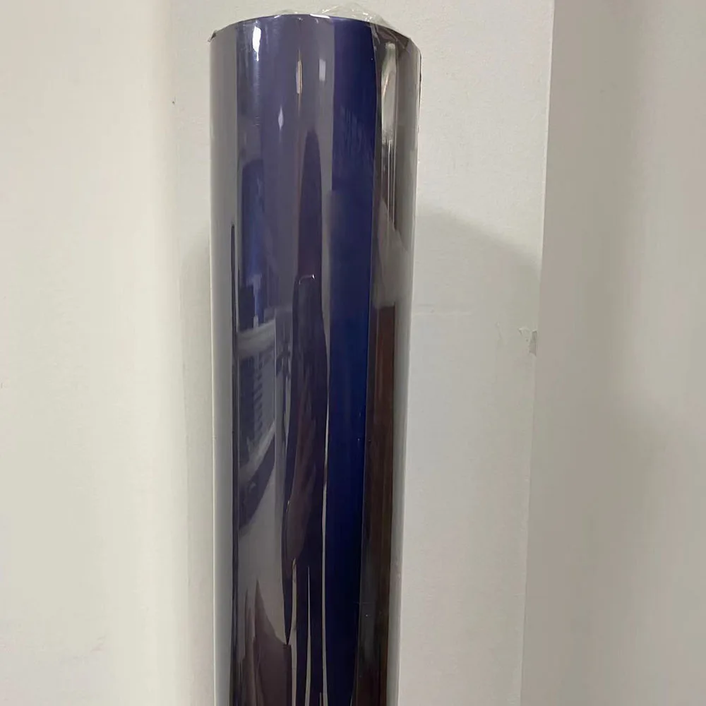 

Car Wrap Film ICE FILM NAVY BLUE Small Sizes Easy to Apply DIY Decal Paper Liner