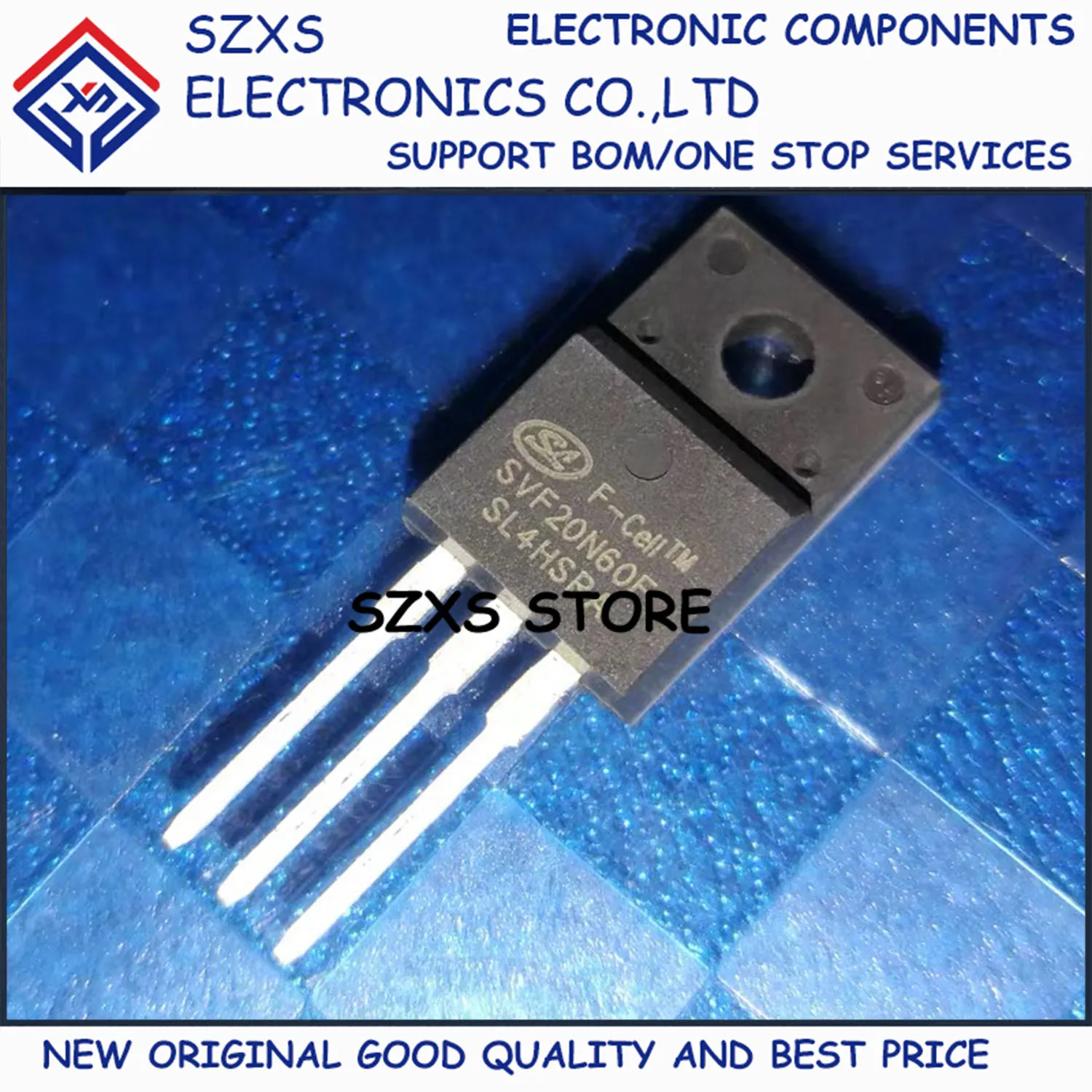 

New Original 10Pcs SVF20N60F TO-220F 600V 20A MOSFET Field Effect Transistor In Stock Electronic Components Good Quality