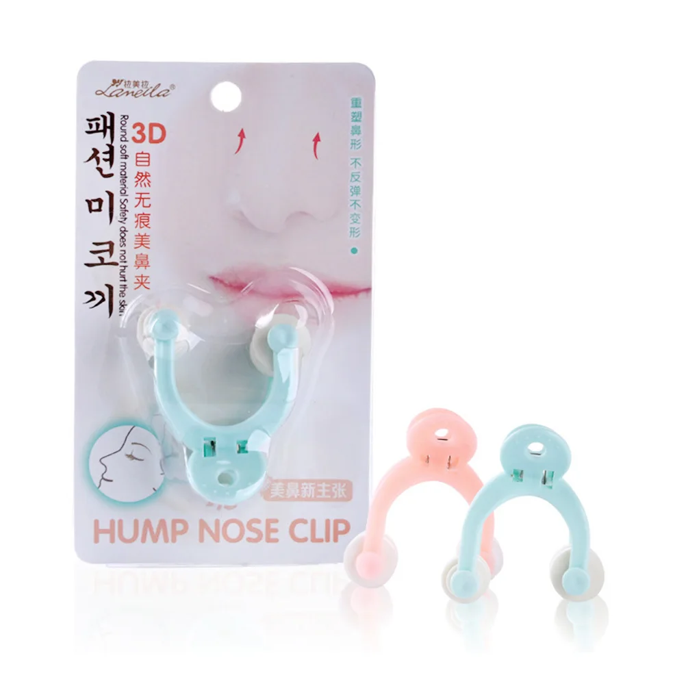 3 قطعة مشبك أنف لتشكيل الأنف أداة رفع مكواة فرد متينة لا حاجة لجراحة إكسسوار تجميل أنيق للرجال والنساء