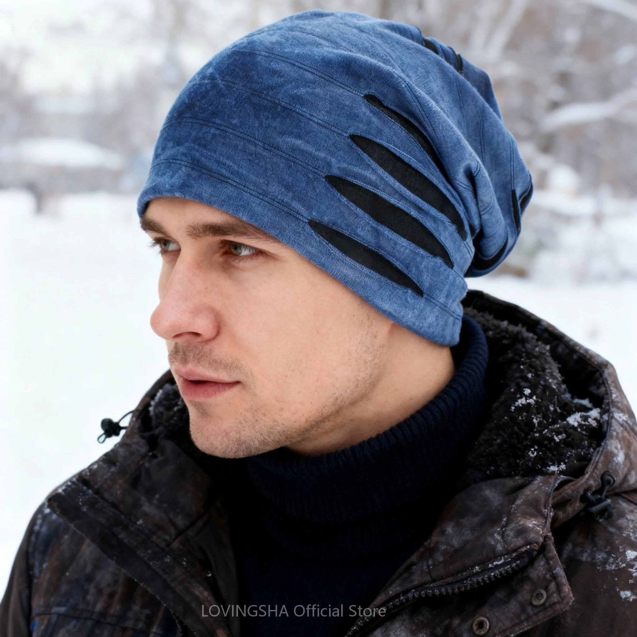 Bonnets Skullies pour homme et femme, doux, confortable et chaud, Design Baggy, beauté féminine, HT209