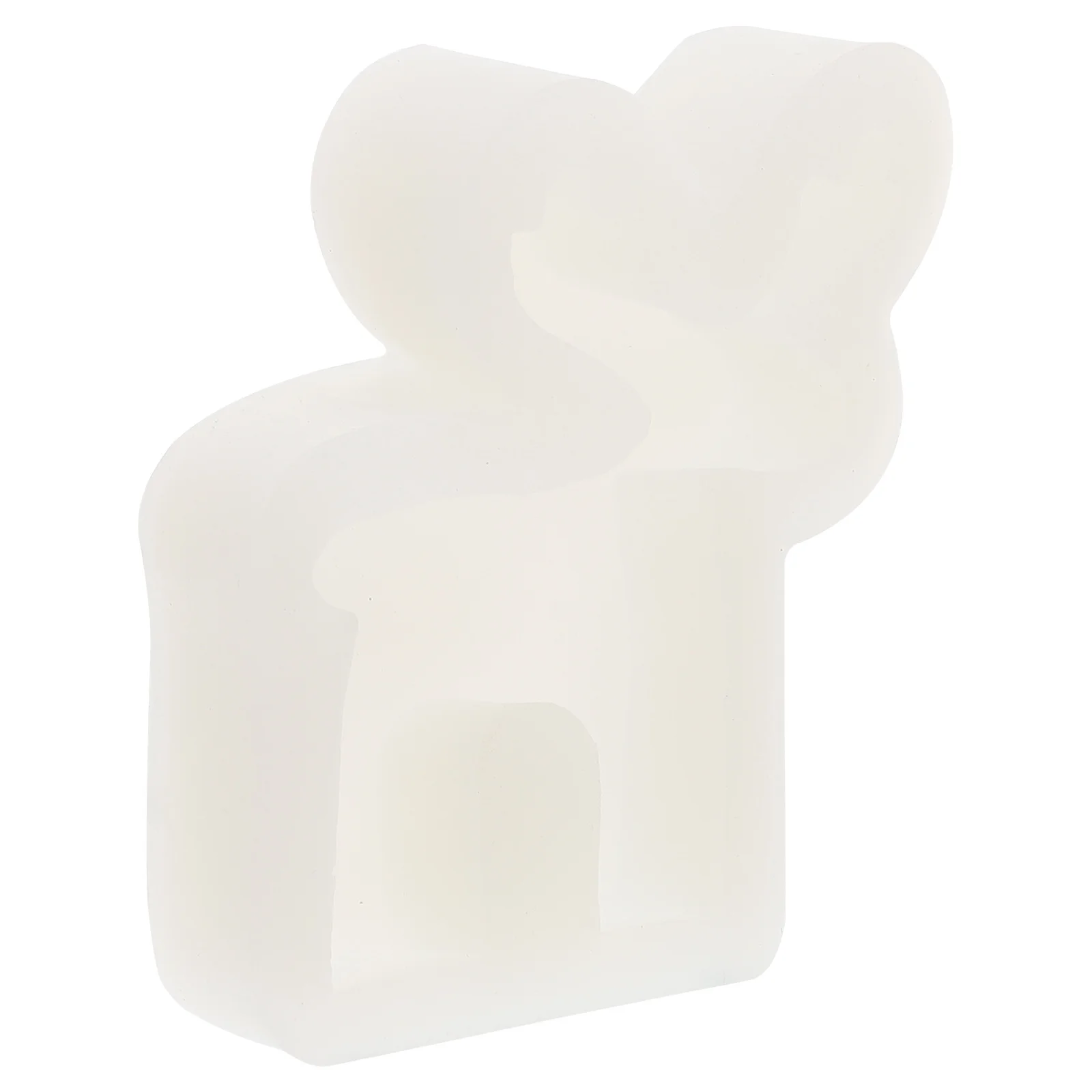 

1Pcs Silicone Elk Mold for Making DIY Scented Candles Handmade Soap Crafting Desktop Ornament Supplies Mold