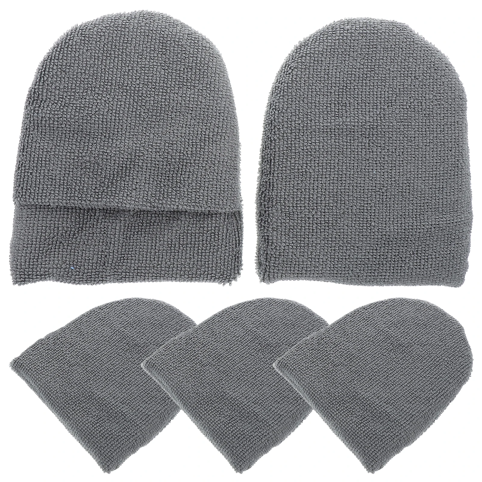 

5Pcs Car Beauty Sponge Set Oval Ergonomic Design Scratch Removal Wax Applicator for Car Polishing Cleaning Tools