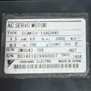 

SGMSV-15ADA61 Совершенно новый серводвигатель, в наличии, SGMSV 15ADA61