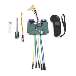 Controlador elétrico do skate, motor duplo, movimentação longa da placa, ESC, controle alternativo, motherboard, programa da correia, 12S, 48V