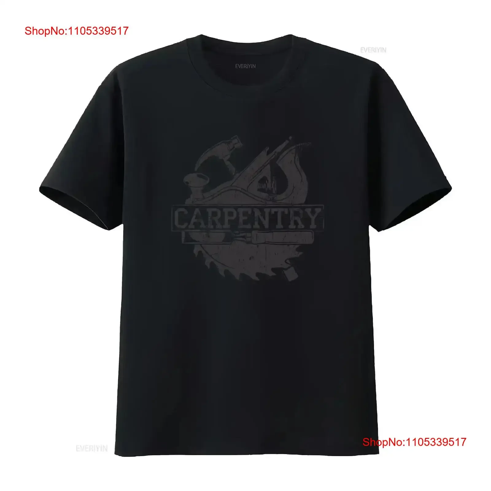 Carpentry T Shirt Joiner Woodwork Hammer Cabinet Maker vintage Washed Breathable streetwear fashion Stretched  vintage Washed